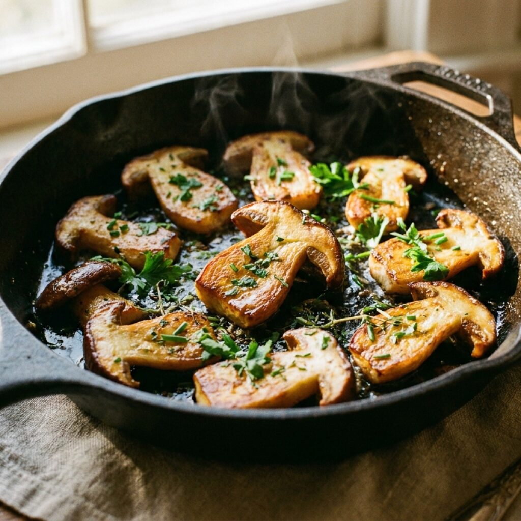 Cepes aux fines herbes