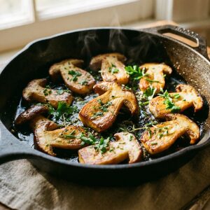 Cepes aux fines herbes