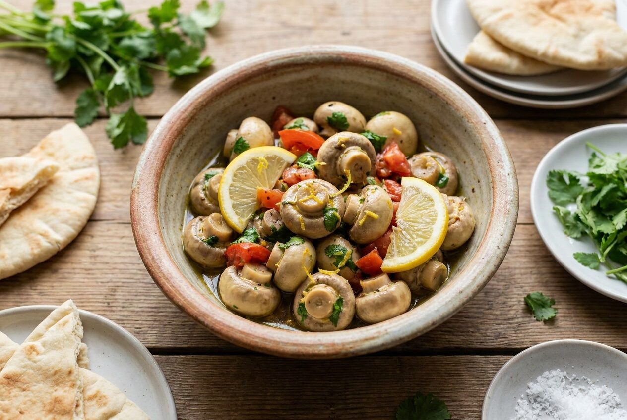 Champignons à l&rsquo;orientale