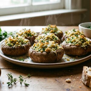 Champignons farcis