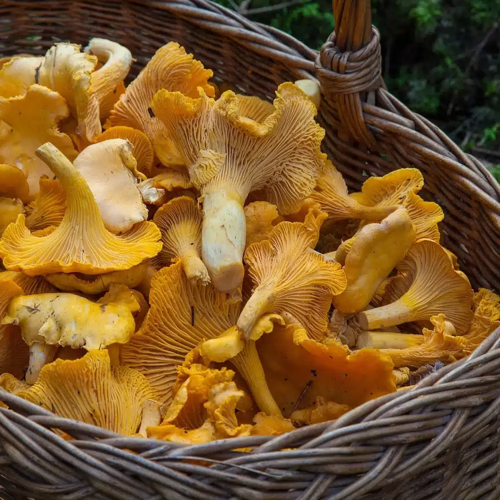 Achat de chanterelles et girolles fraîches
