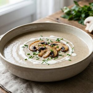 Veloute de champignons