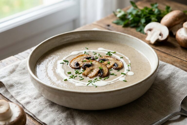 Velouté de champignons