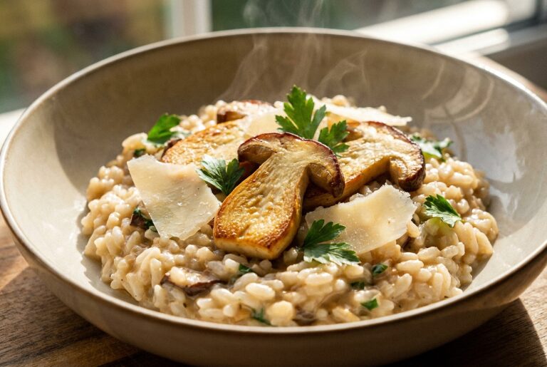 Risotto aux cèpes