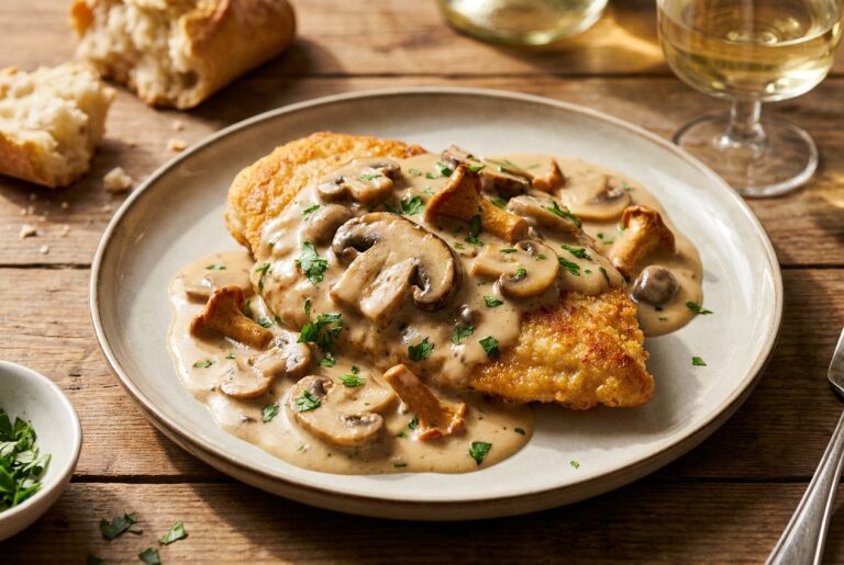 Sauce aux champignons