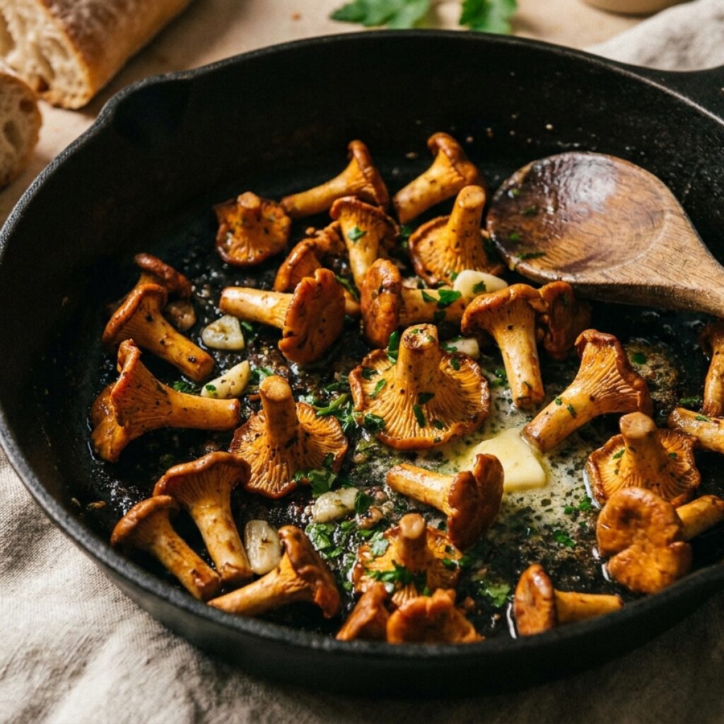 Fricassee de girolles