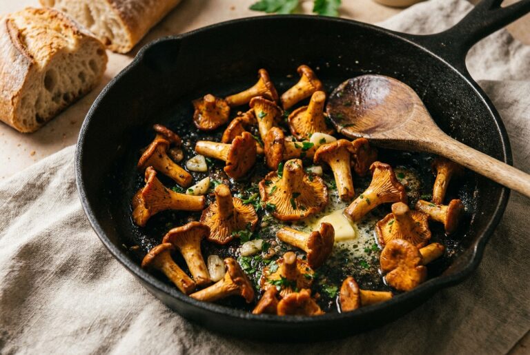 Fricassée de girolles
